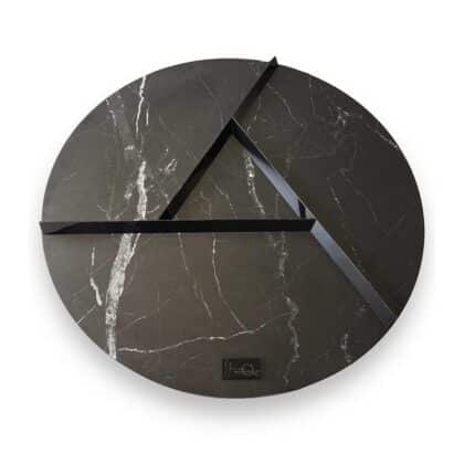 Tabla Kulumuy Lazy Susan negra